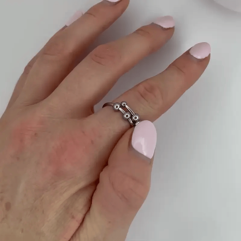 Ramybės žiedas „Calmy“ (auksinis)