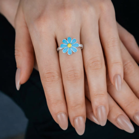 Pozityvumo gėlė - žiedas „Calmy“